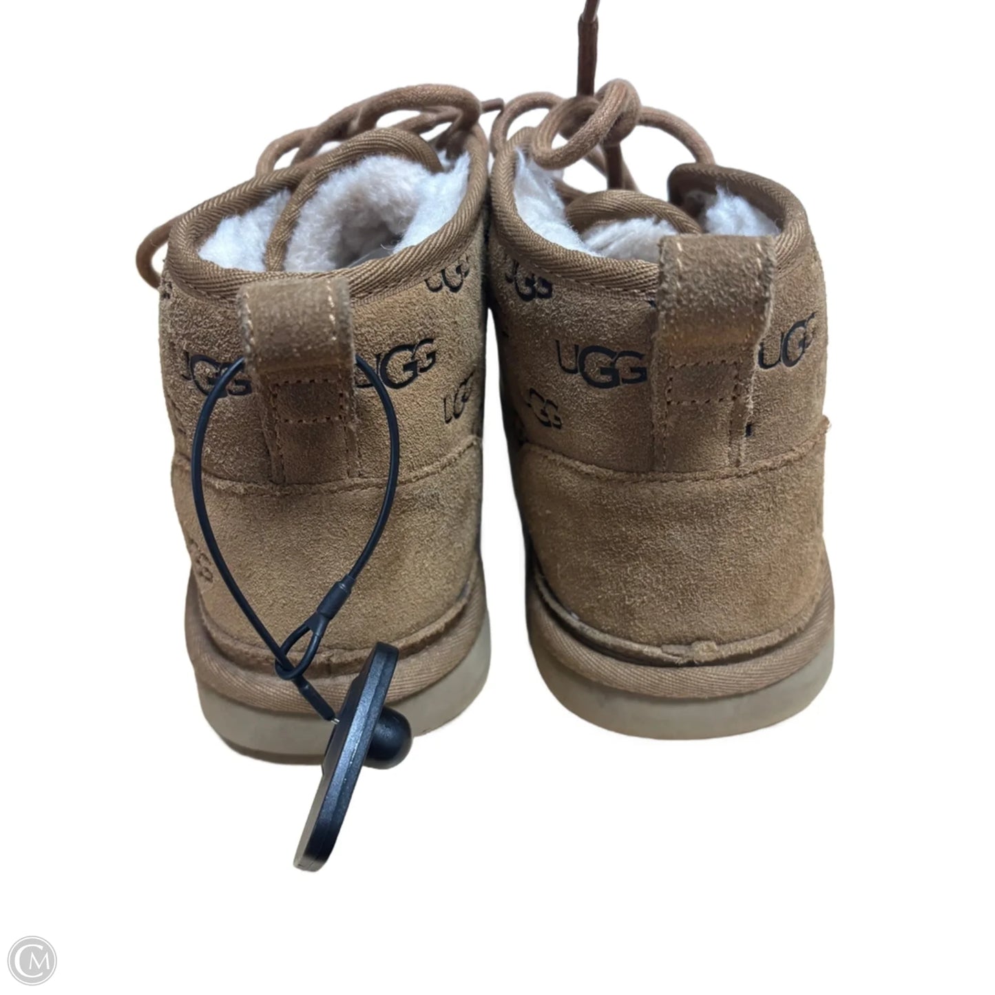 Shoes Designer By Ugg In Black & Brown, Size: 8.5