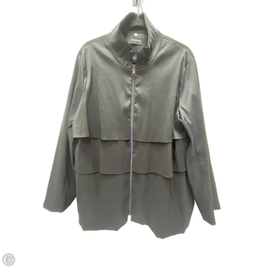 Coat Raincoat By Cma In Black, Size: L