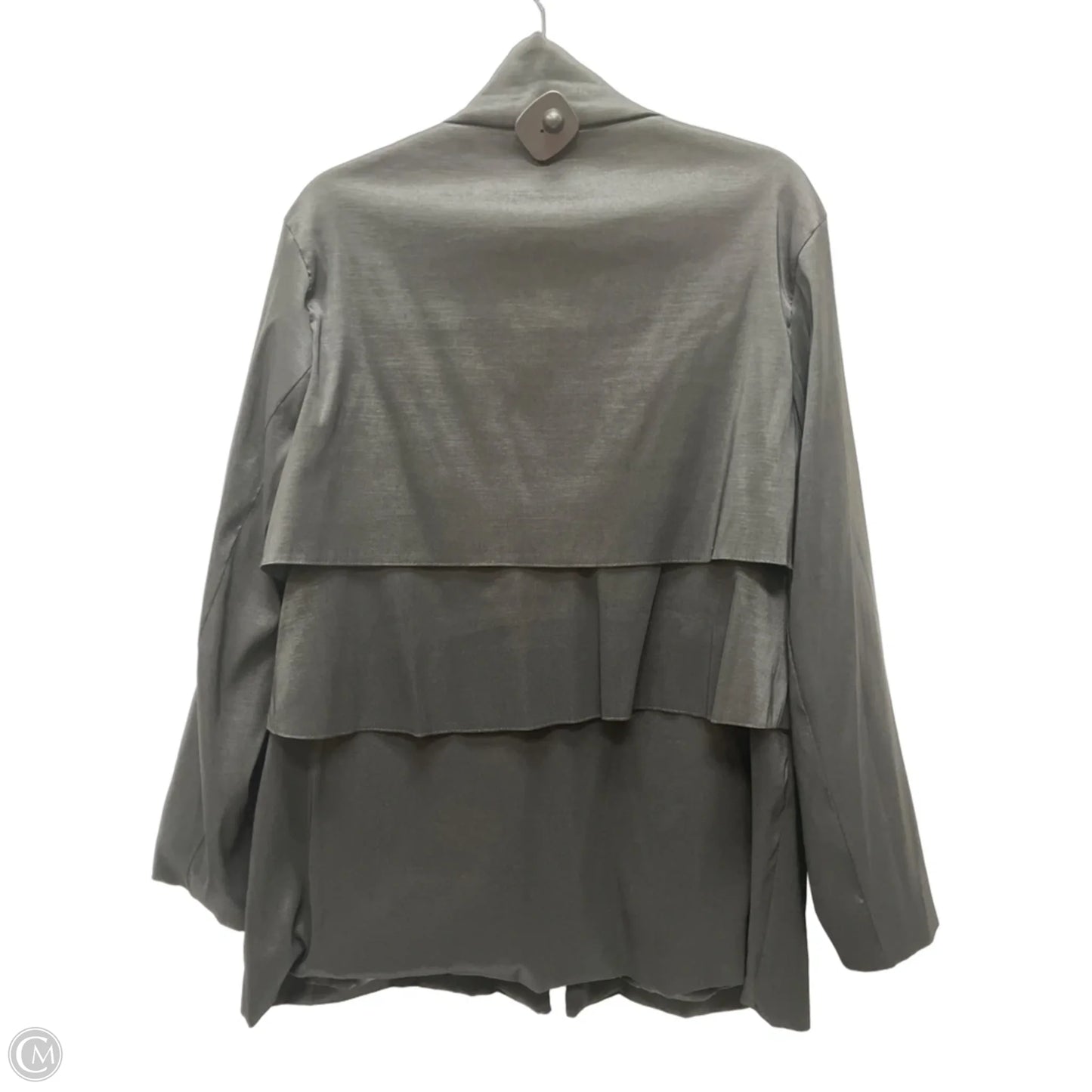 Coat Raincoat By Cma In Black, Size: L