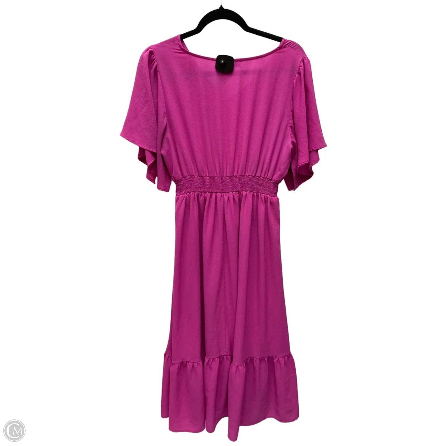 Dress Casual Short By She + Sky In Pink, Size: L