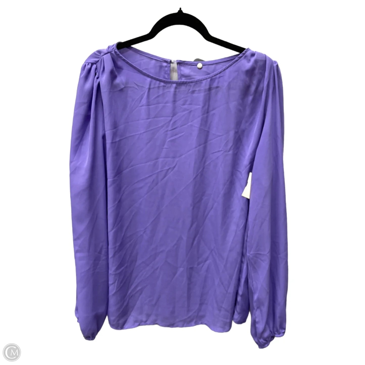 Top Long Sleeve By Clothes Mentor In Purple, Size: 2x