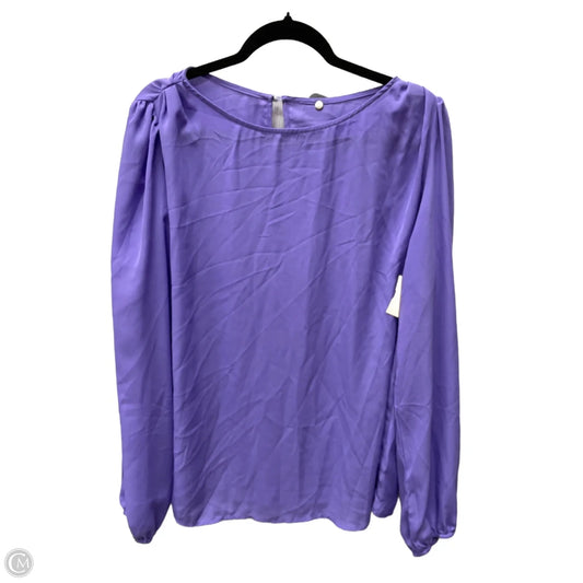 Top Long Sleeve By Clothes Mentor In Purple, Size: 2x