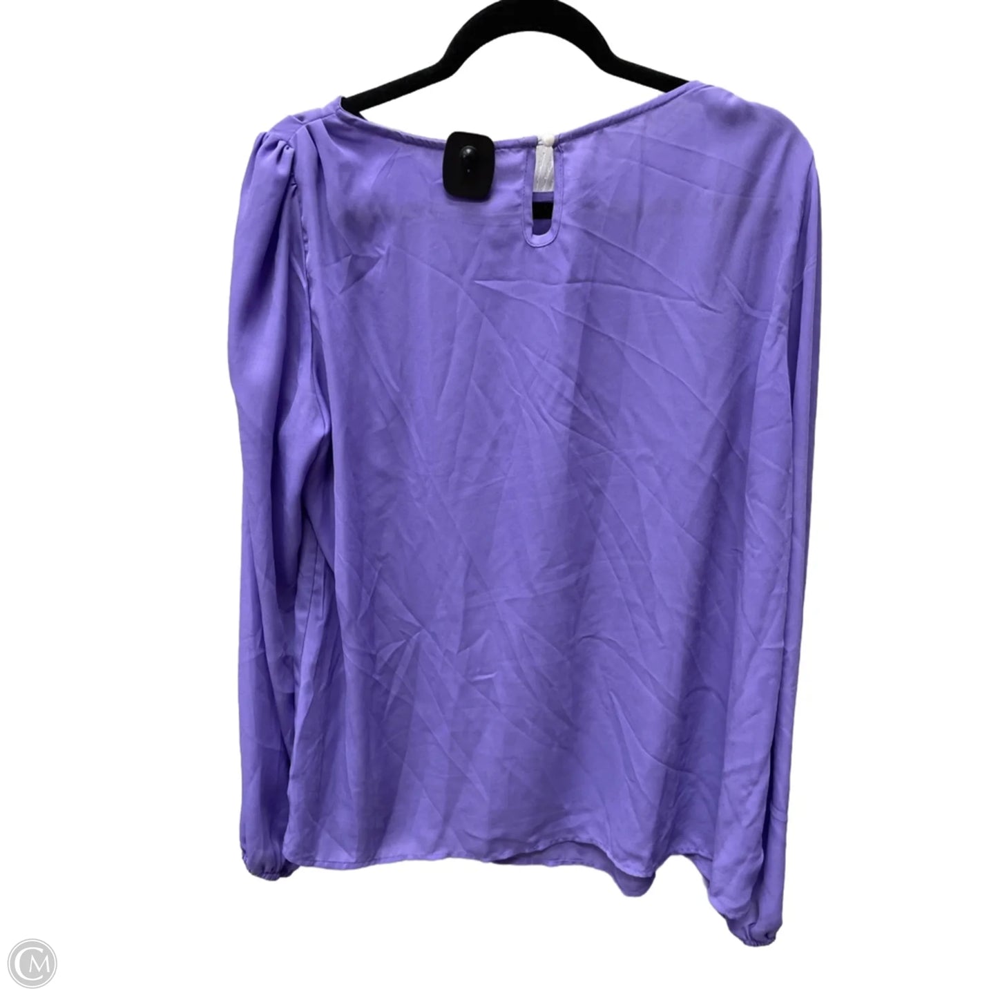 Top Long Sleeve By Clothes Mentor In Purple, Size: 2x