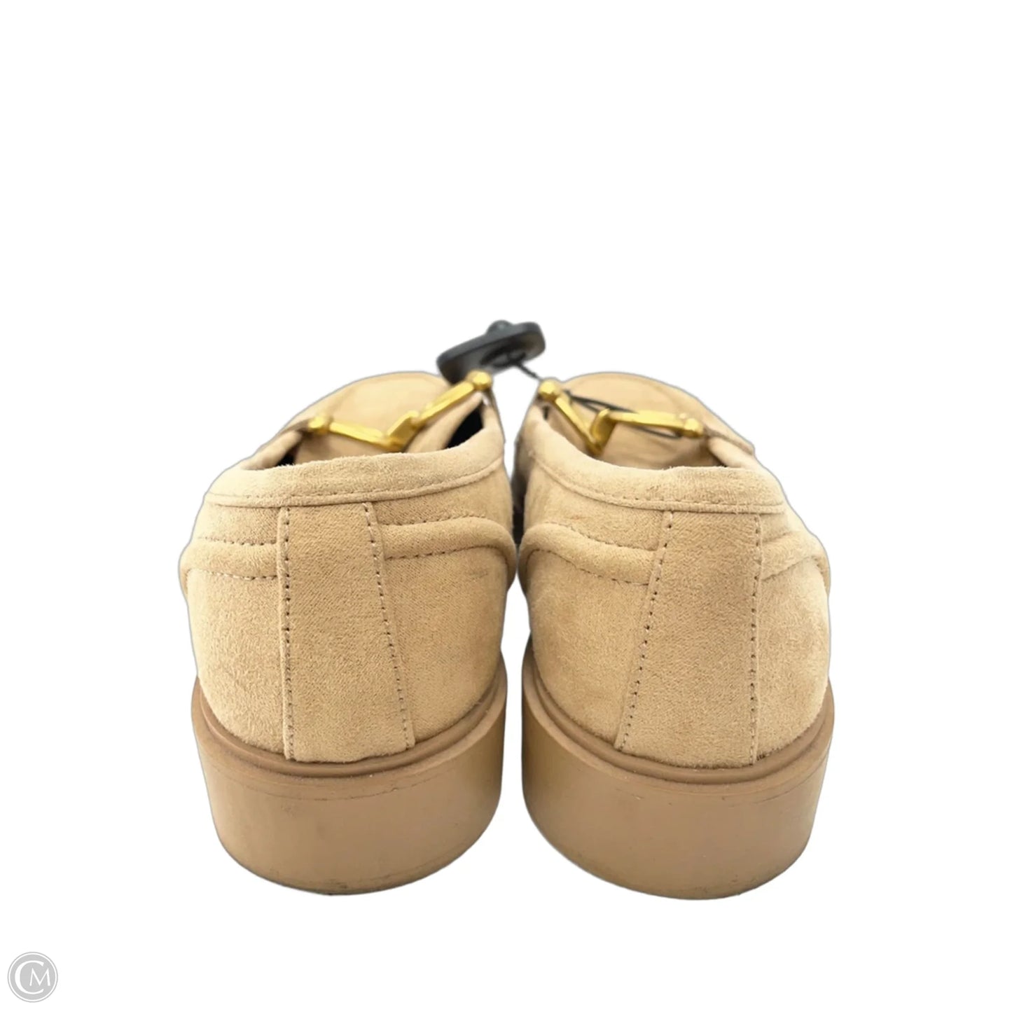 Shoes Heels Block By Torrid In Brown & Gold, Size: 8