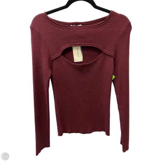 Sweater By Evereve In Red, Size: L