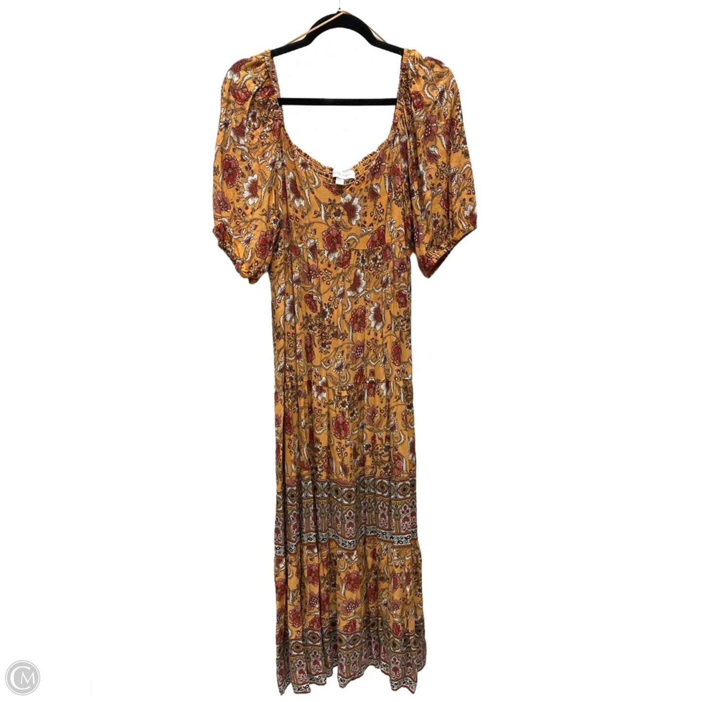 Dress Casual Maxi By Knox Rose In Floral Print, Size: 2x