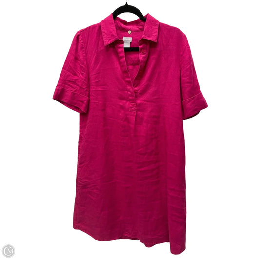 Dress Casual Short By Chicos In Pink, Size: S