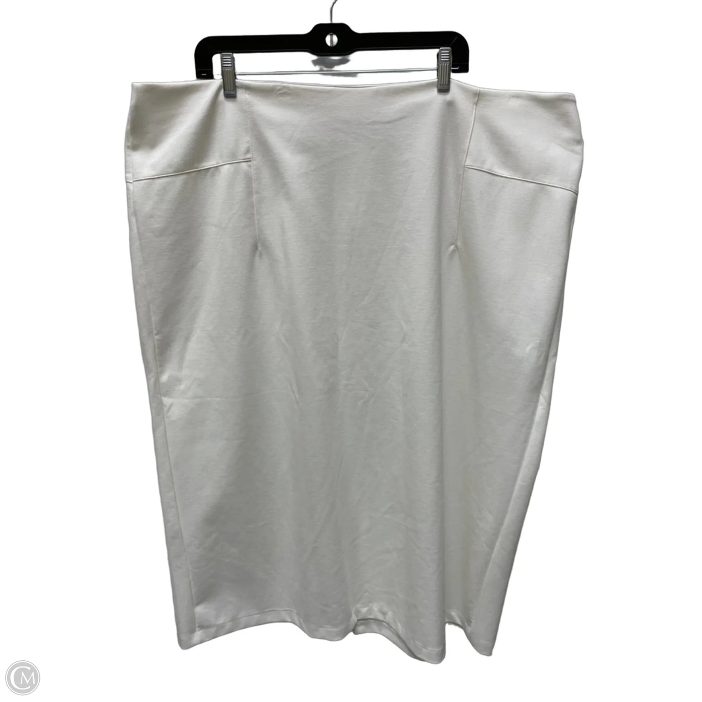 Skirt Maxi By Cato In Cream, Size: 26