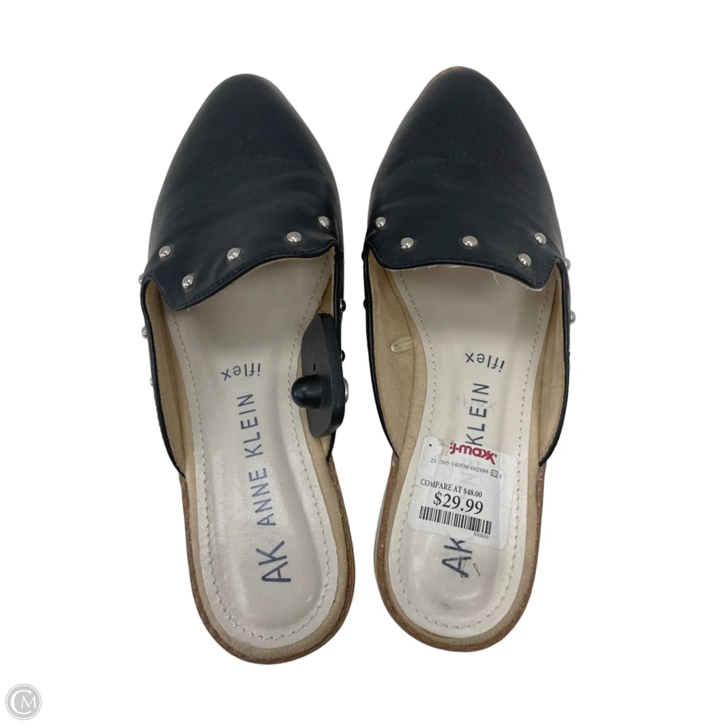 Shoes Flats By Anne Klein In Black, Size: 7.5
