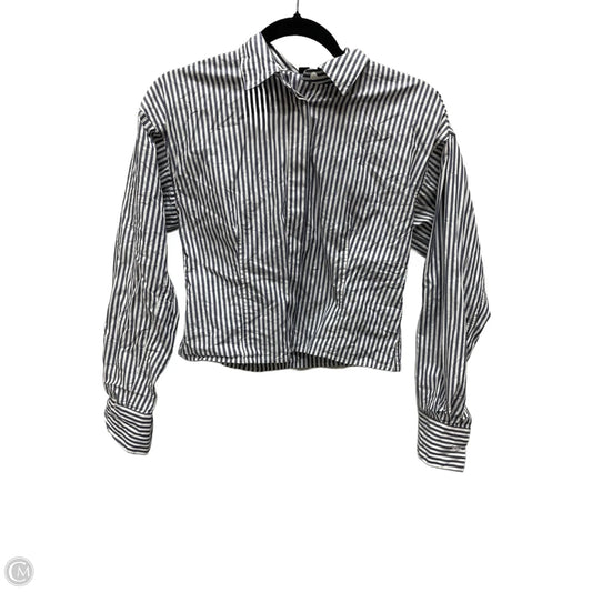Top Long Sleeve By J. Crew In Striped Pattern, Size: S