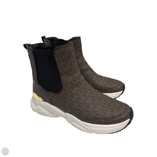 Shoes Designer By Michael Kors In Black & Brown, Size: 9
