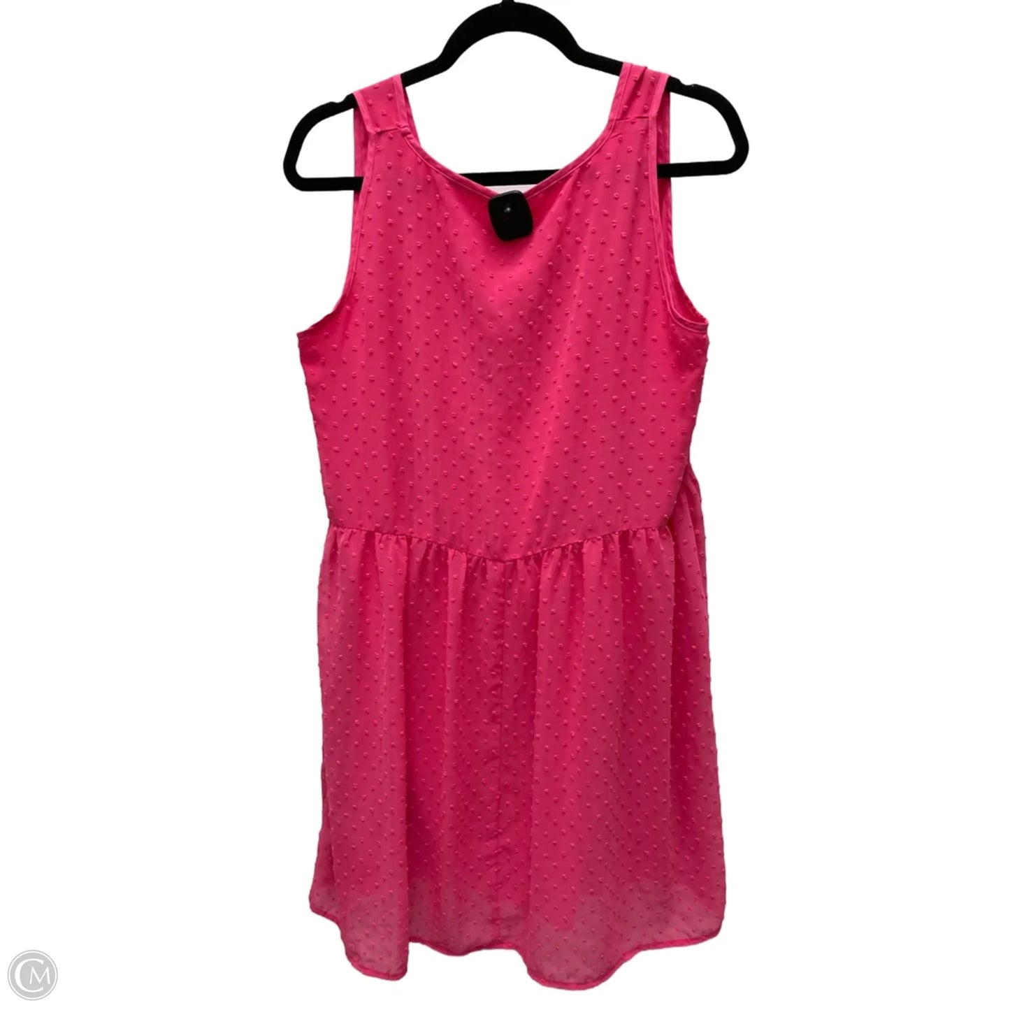 Dress Casual Short By Zenana In Pink, Size: L