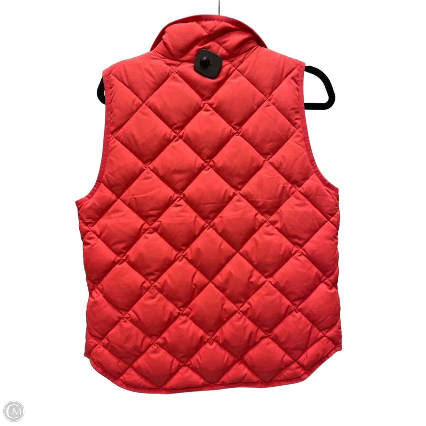 Vest Puffer & Quilted By J. Crew In Orange, Size: M