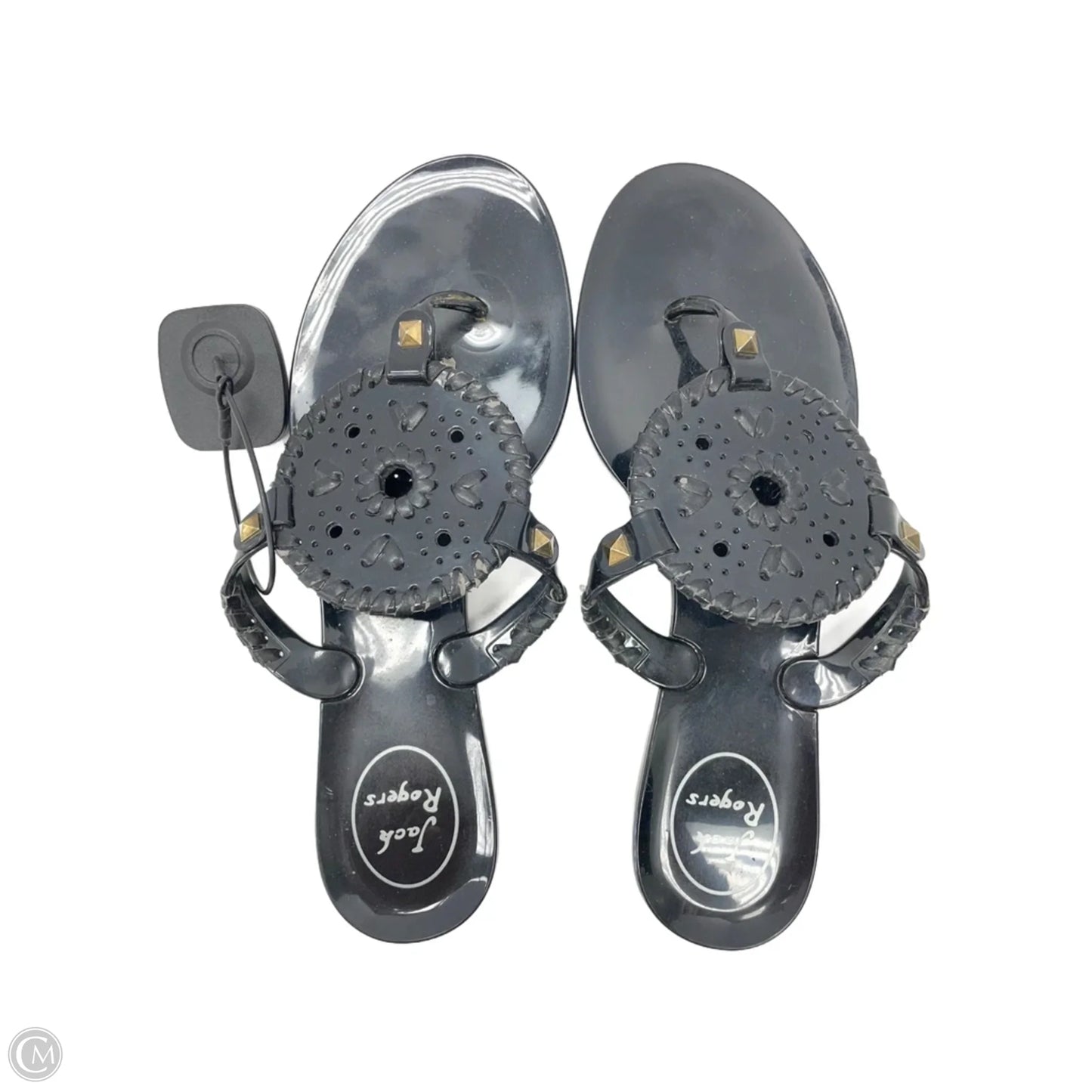 Sandals Flats By Jack Rogers In Black, Size: 7