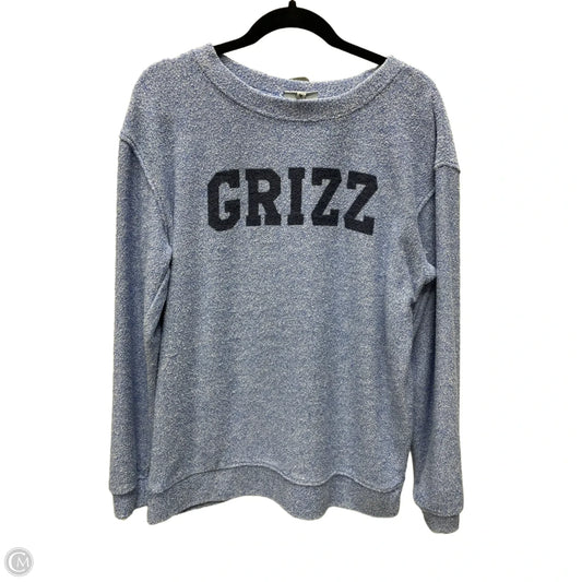 Sweater By Clothes Mentor In Blue, Size: M