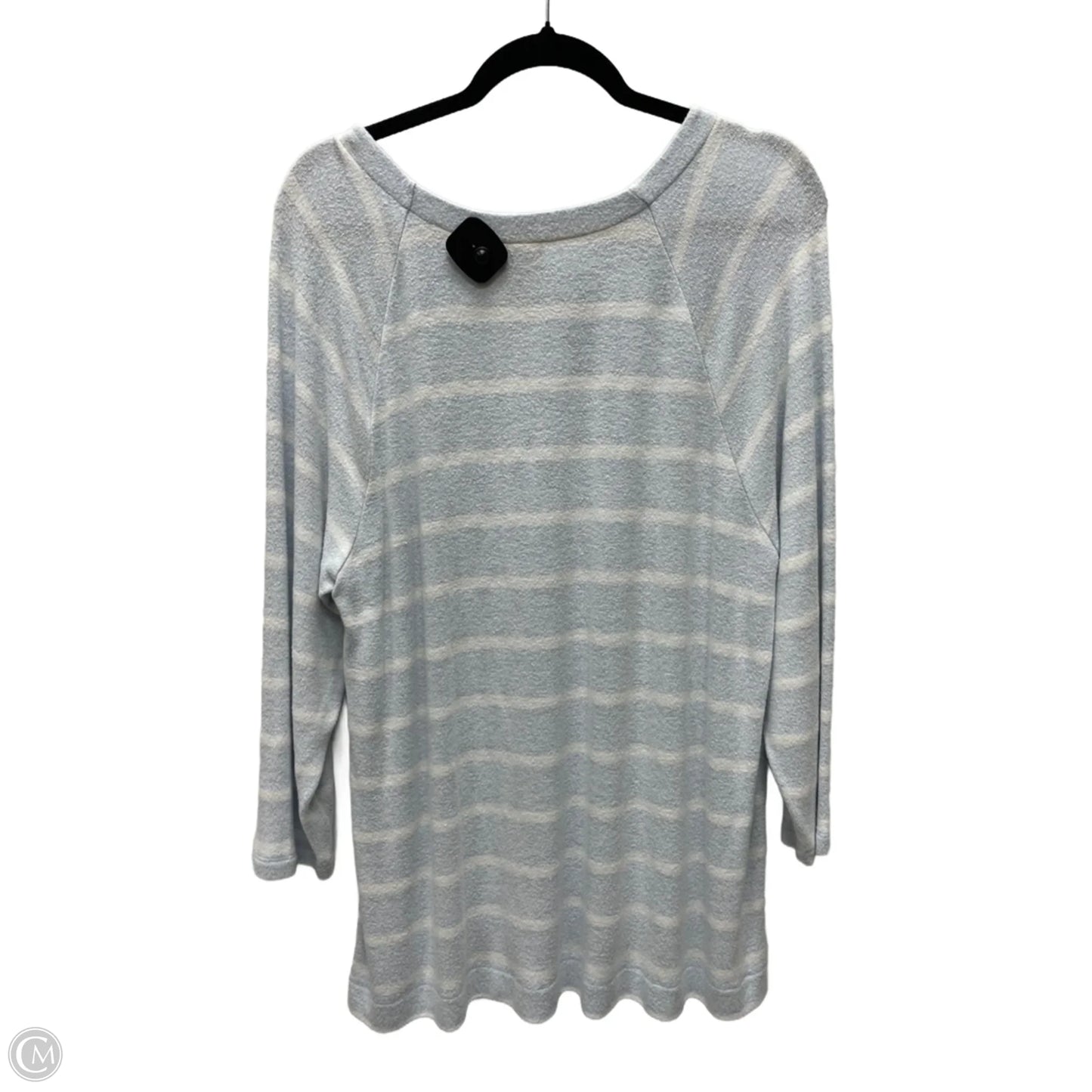 Sweater By Chicos In Striped Pattern, Size: 2x