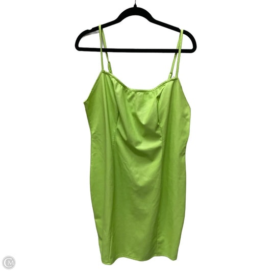Dress Party Short By Fashion To Figure In Green, Size: 1x