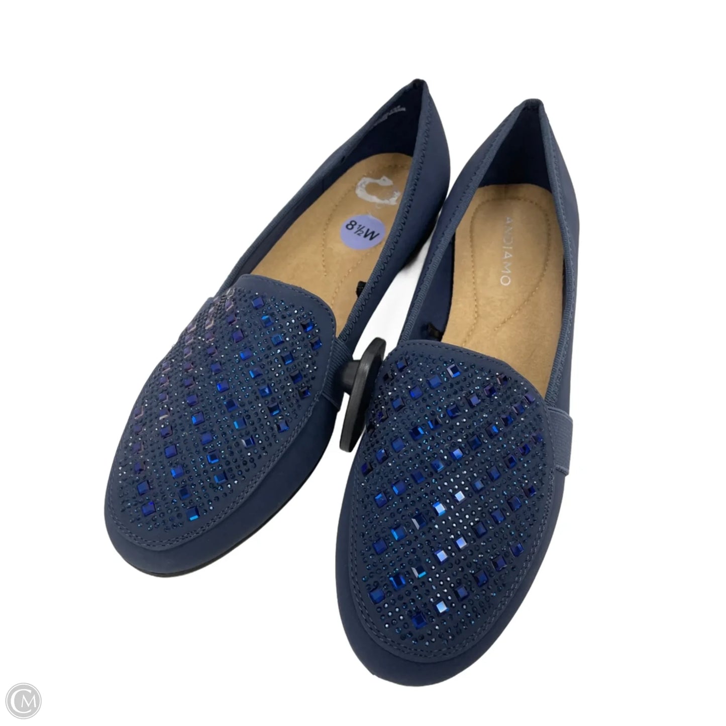 Shoes Flats By Andiano In Navy, Size: 8.5