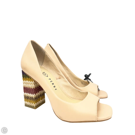 Sandals Heels Block By Katy Perry In Pink, Size: 8.5