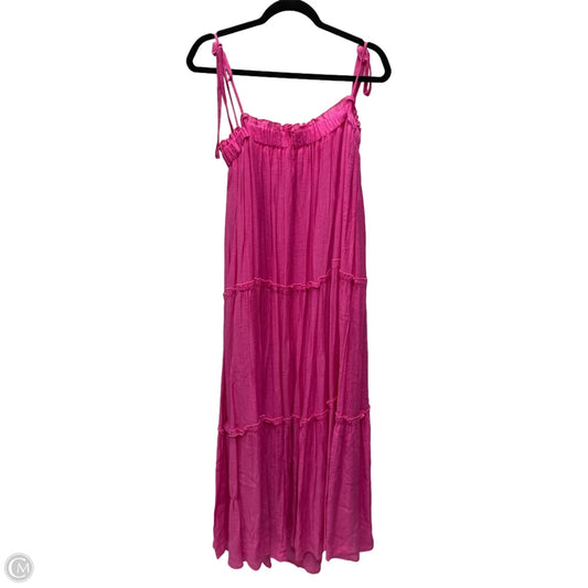 Dress Casual Midi By &merci In Pink, Size: L