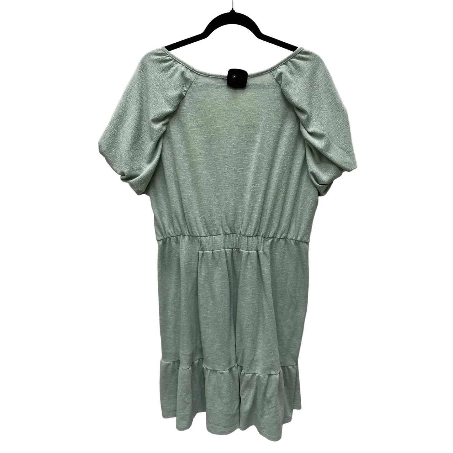 Dress Casual Short By Gilli In Green, Size: 2x