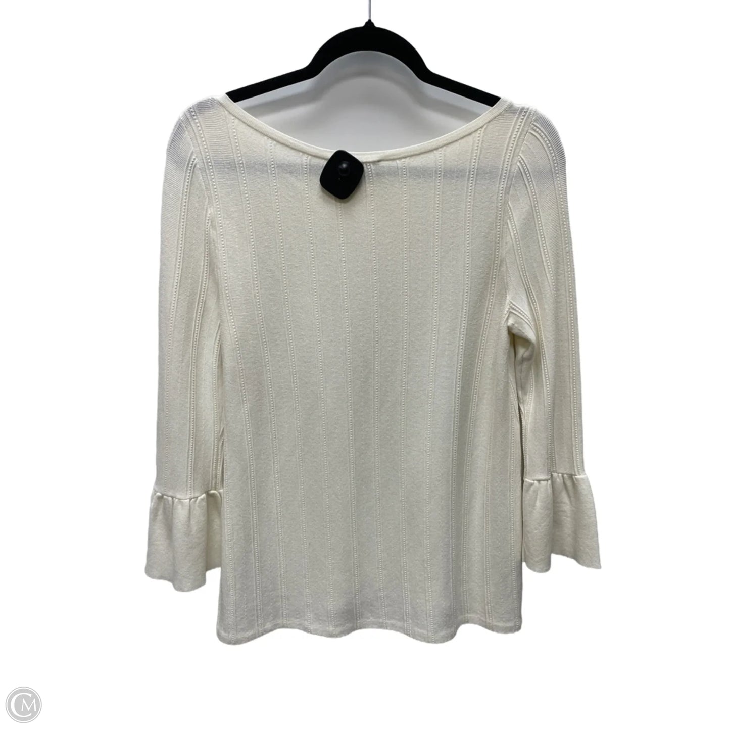 Sweater By Ann Taylor In Cream, Size: Xs