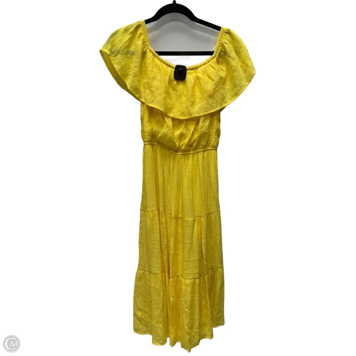Dress Casual Maxi By Tacera In Yellow, Size: S