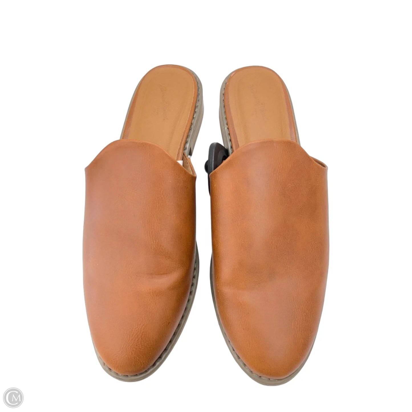 Shoes Heels Block By Universal Thread In Brown, Size: 7