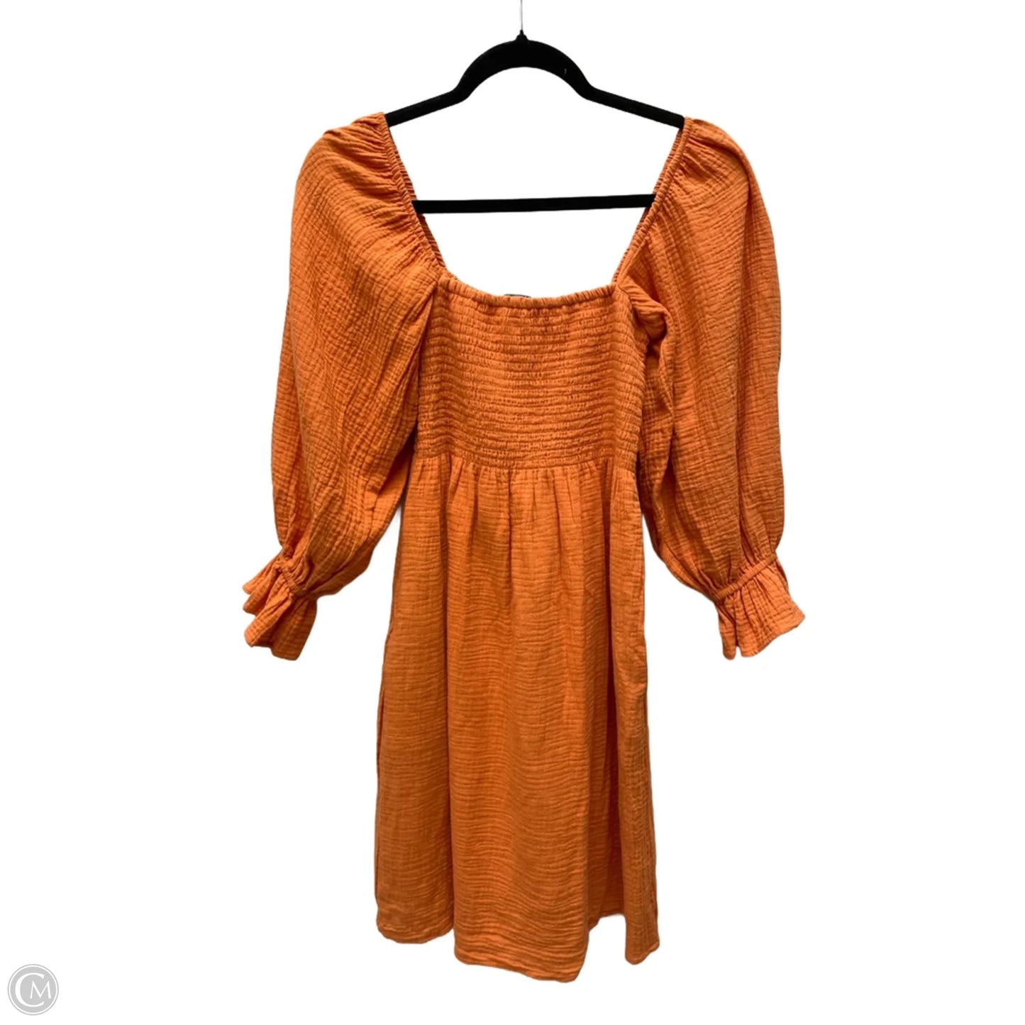 Dress Casual Short By Clothes Mentor In Orange, Size: S