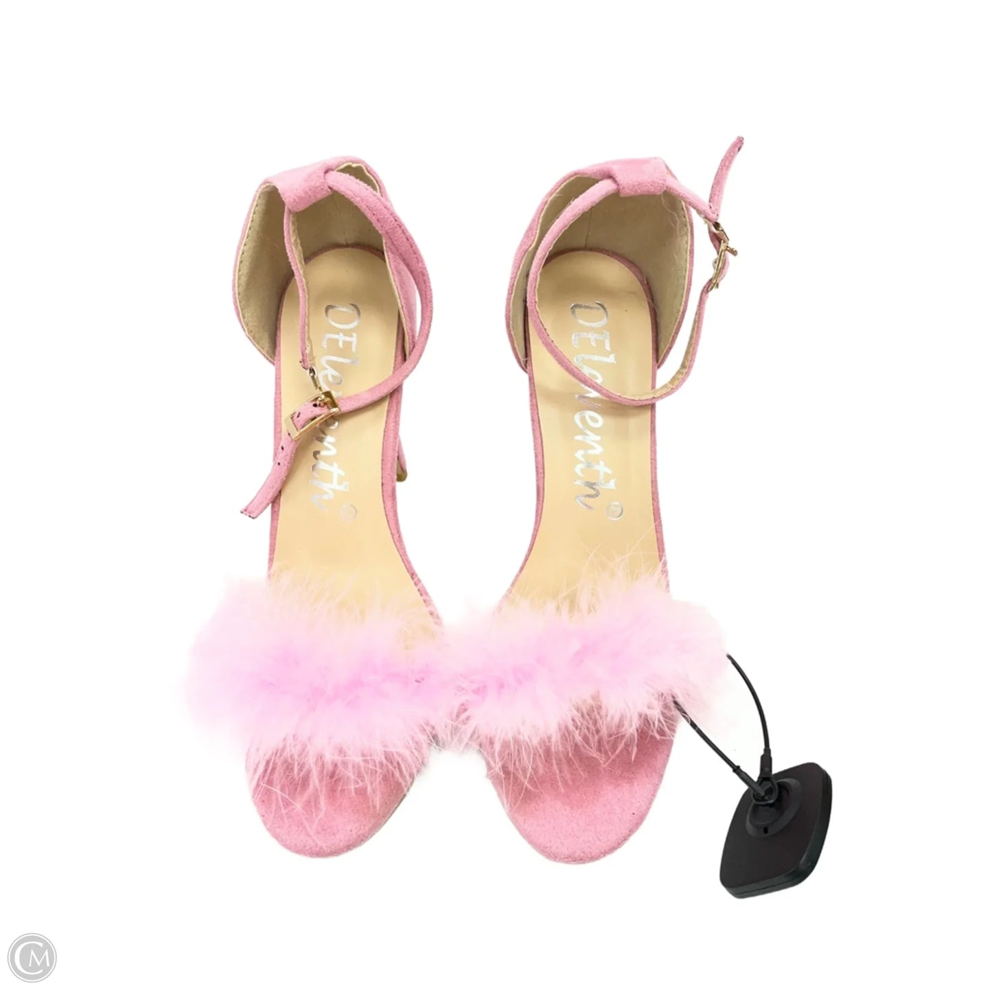 Sandals Heels Stiletto By Clothes Mentor In Pink, Size: 9.5