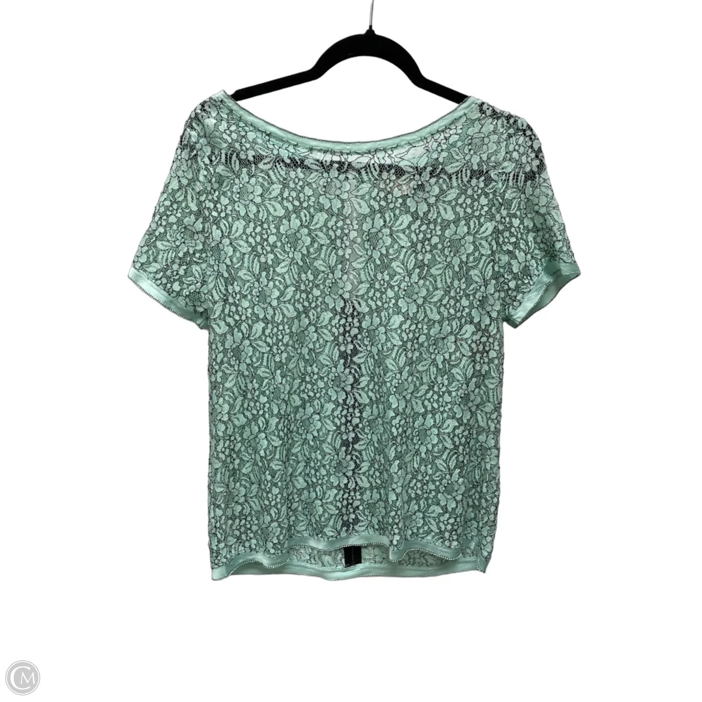 Top Short Sleeve By Loft In Floral Print, Size: S