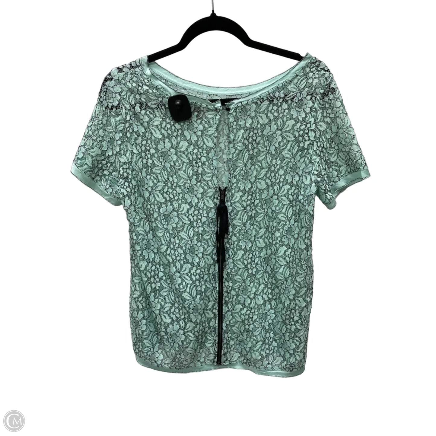 Top Short Sleeve By Loft In Floral Print, Size: S