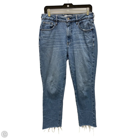Jeans Cropped By Pacsun In Blue Denim, Size: 8