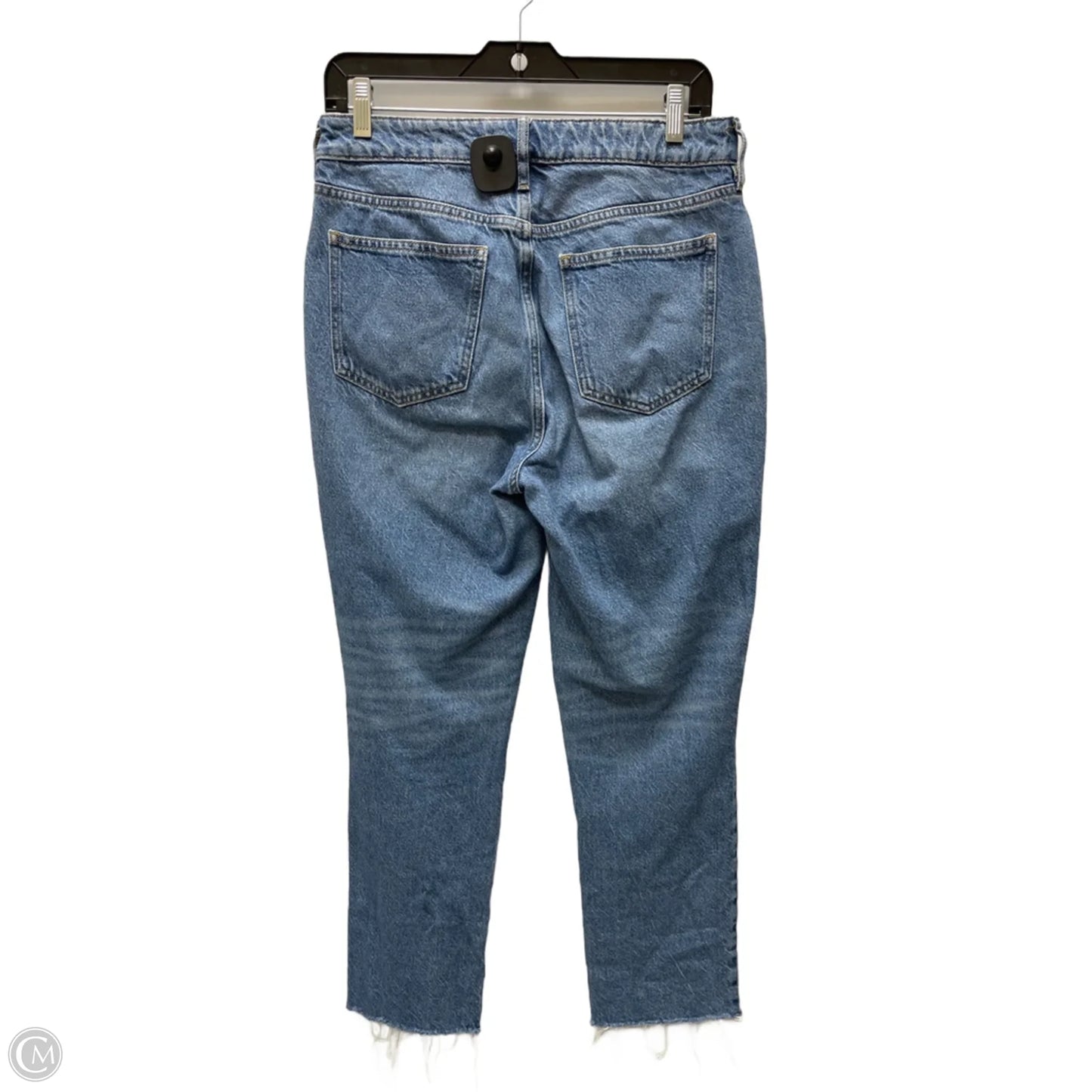 Jeans Cropped By Pacsun In Blue Denim, Size: 8