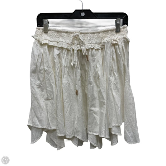 Skirt Mini & Short By Free People In Cream, Size: 2