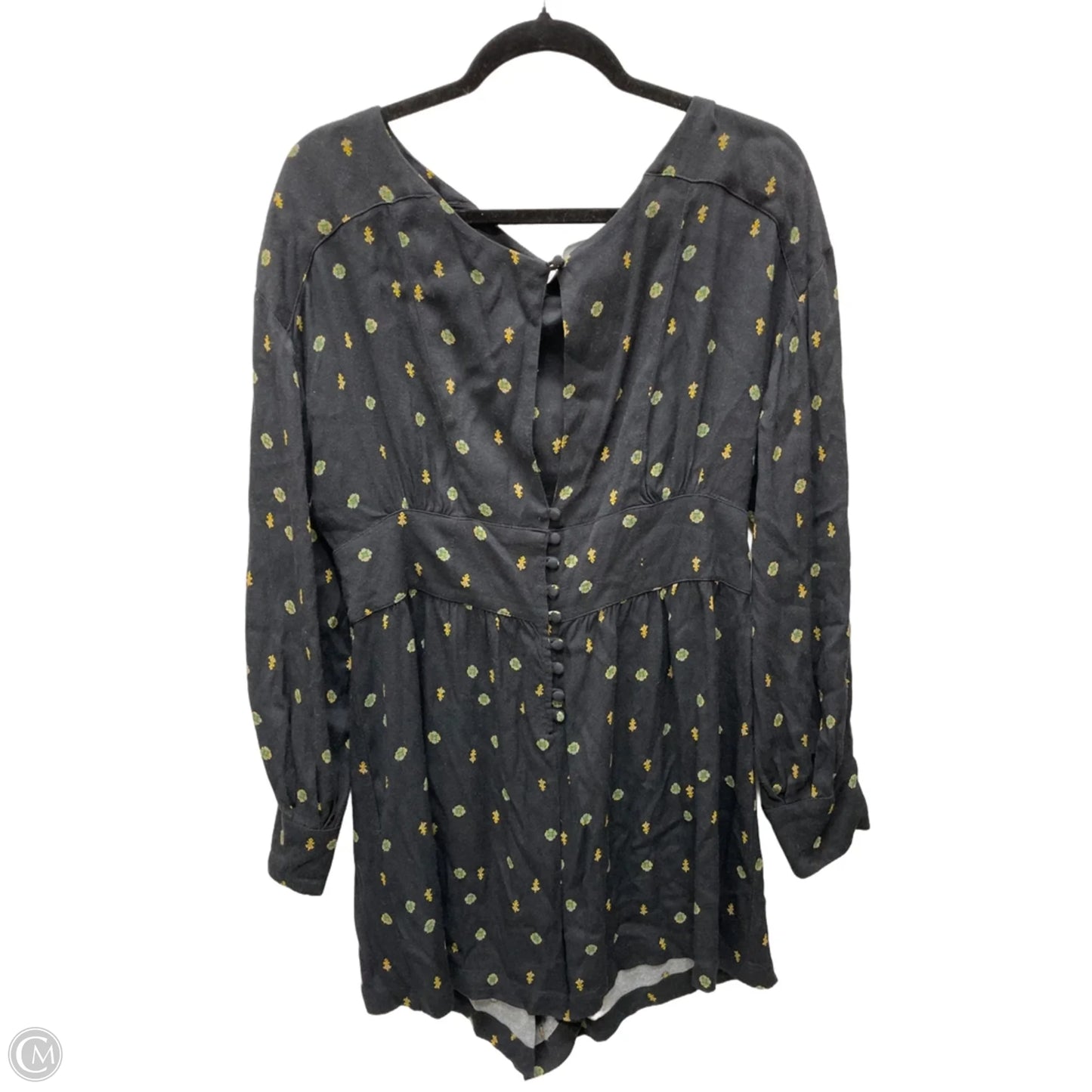 Romper By Free People In Floral Print, Size: L