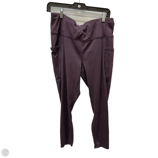 Athletic Leggings By Active Life In Camouflage Print, Size: 2x