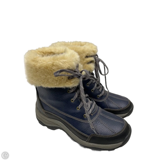 Boots Snow By Clarks In Navy, Size: 7.5