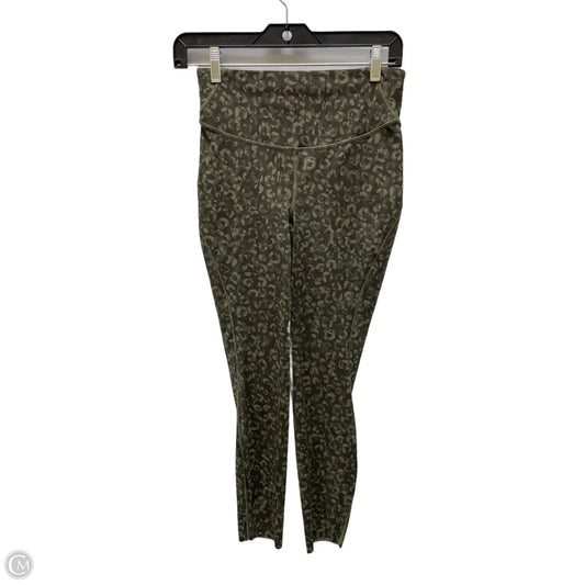 Athletic Leggings By Lululemon In Camouflage Print, Size: 6