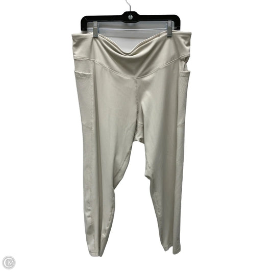 Athletic Leggings By Old Navy In Beige, Size: 2x