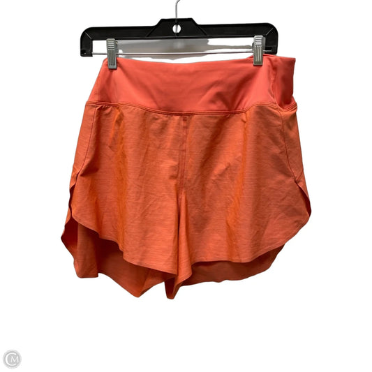Athletic Shorts By Athleta In Orange, Size: 1x