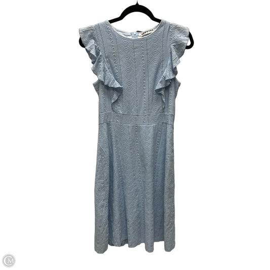 Dress Casual Short By Ecowish In Blue, Size: M