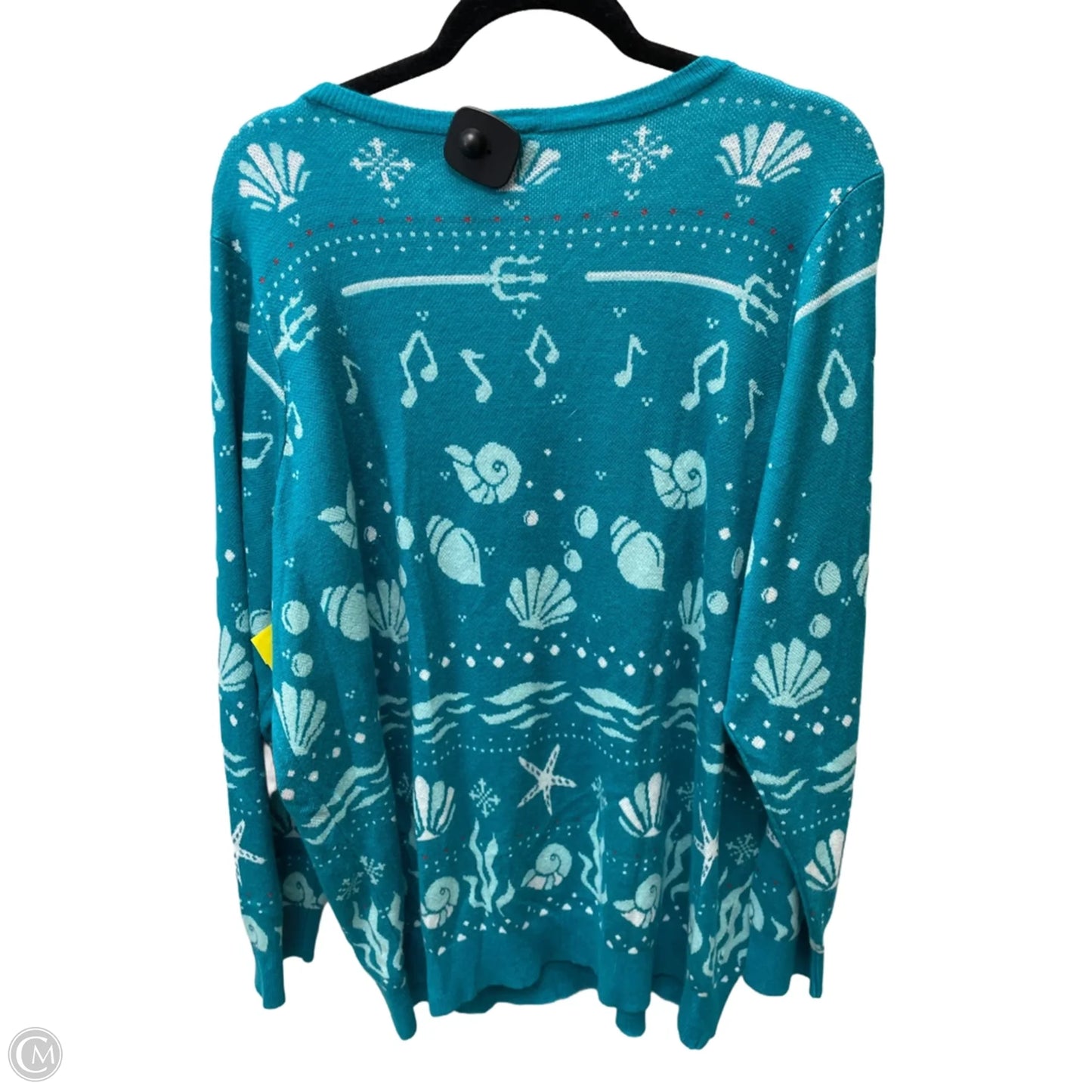 Sweater By Disney In Aqua, Size: 3x
