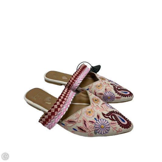 Shoes Flats By Haute Hippie In Multi-colored, Size: 8.5