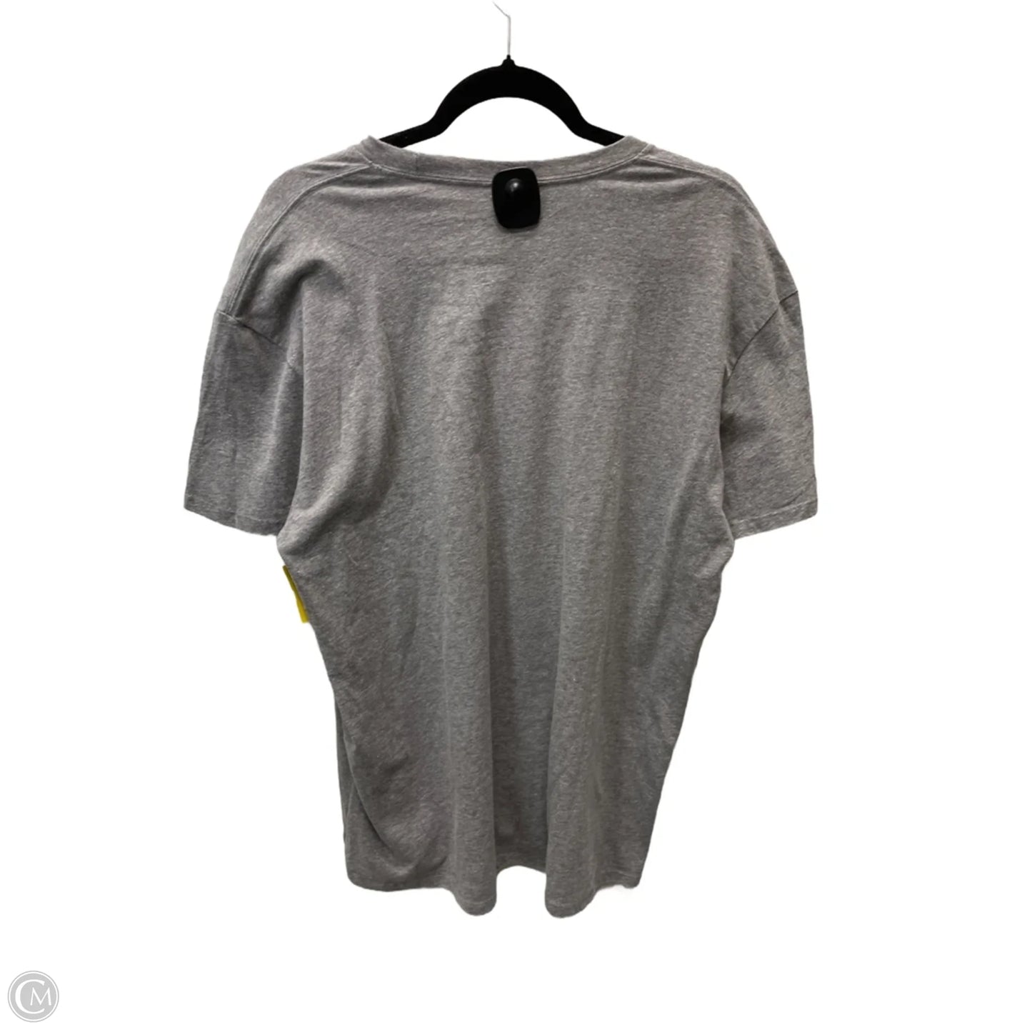 Top Short Sleeve Basic By Clothes Mentor In Grey, Size: Xl