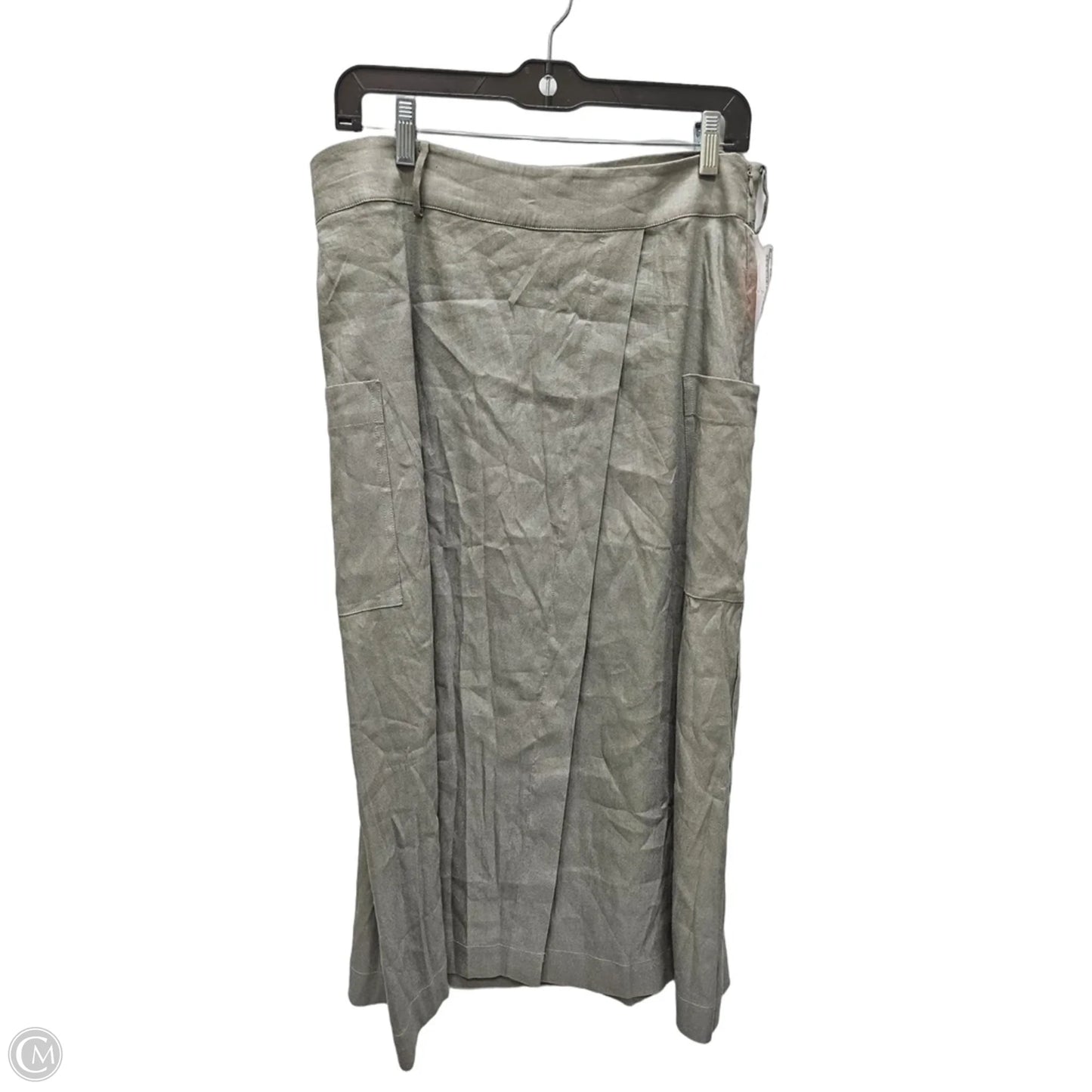 Skirt Maxi By Cmb In Grey, Size: 12