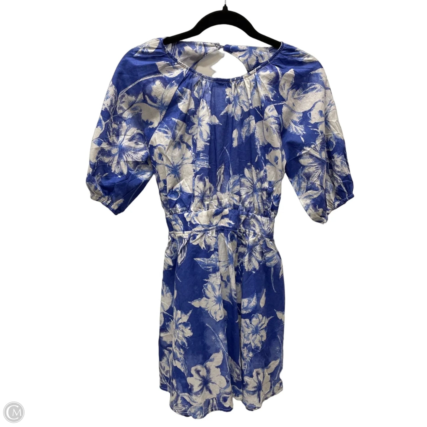 Dress Casual Short By Olivaceous In Floral Print, Size: M