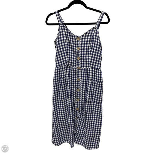 Dress Casual Short By Clothes Mentor In Checkered Pattern, Size: M