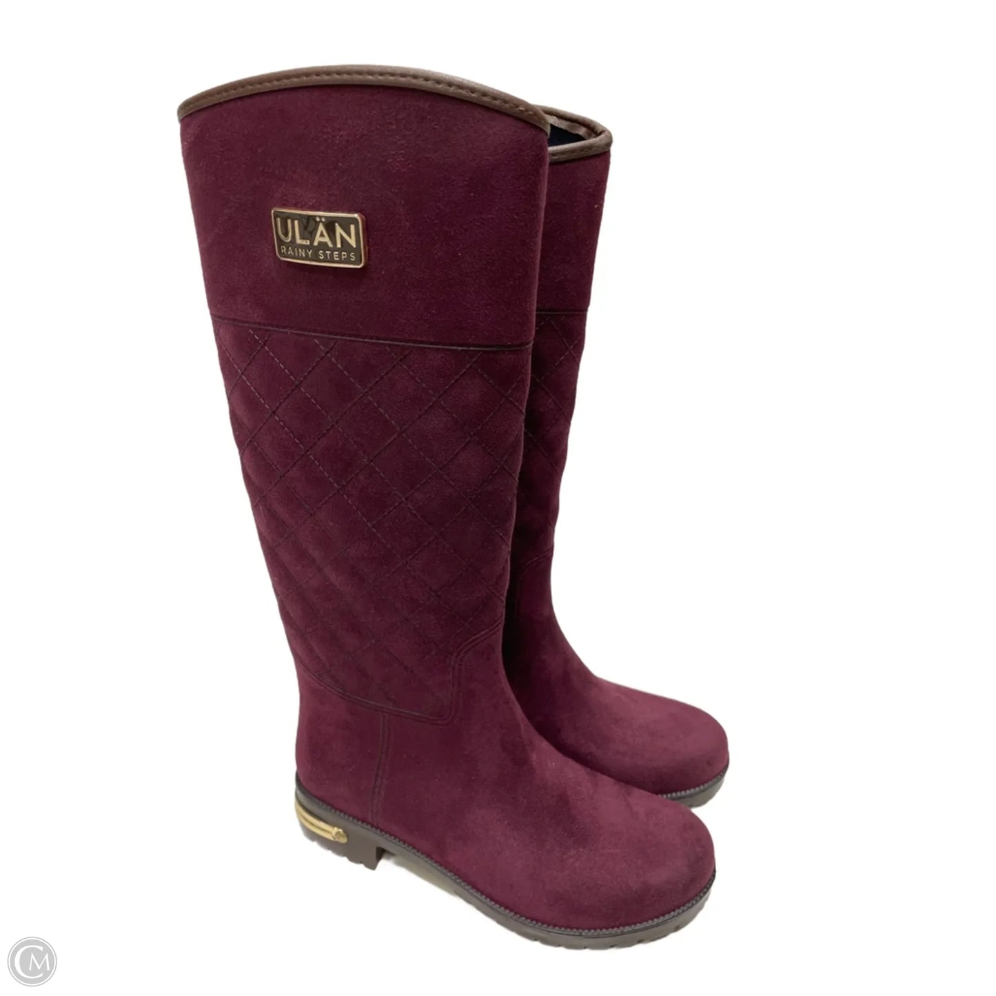 Boots Ankle Heels By Ulla Johnson In Purple, Size: 8