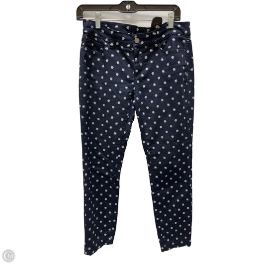 Pants Cropped By Ann Taylor In Floral Print, Size: 4